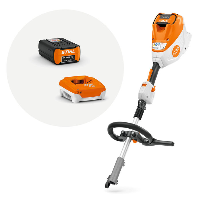 STIHL KMA 120 R Cordless Combi Engine Power Kit (With Battery & Charger)