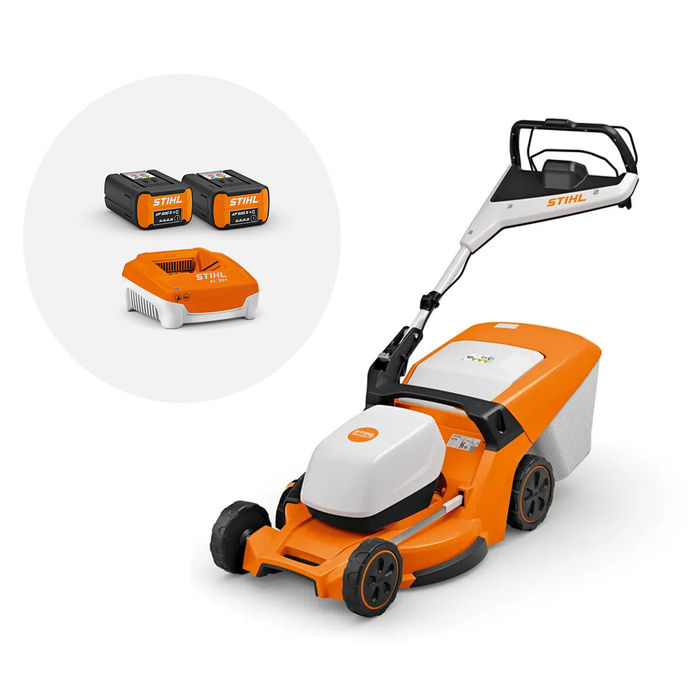 STIHL RMA 453 Battery Lawnmower Power Kit (With 2 Batteries & Charger)