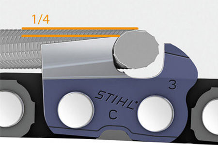 How to sharpen your chain Step 3