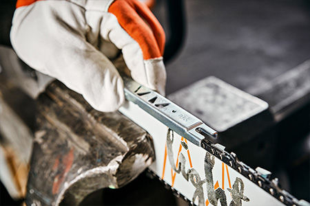 How to check STIHL Chainsaw depth guide