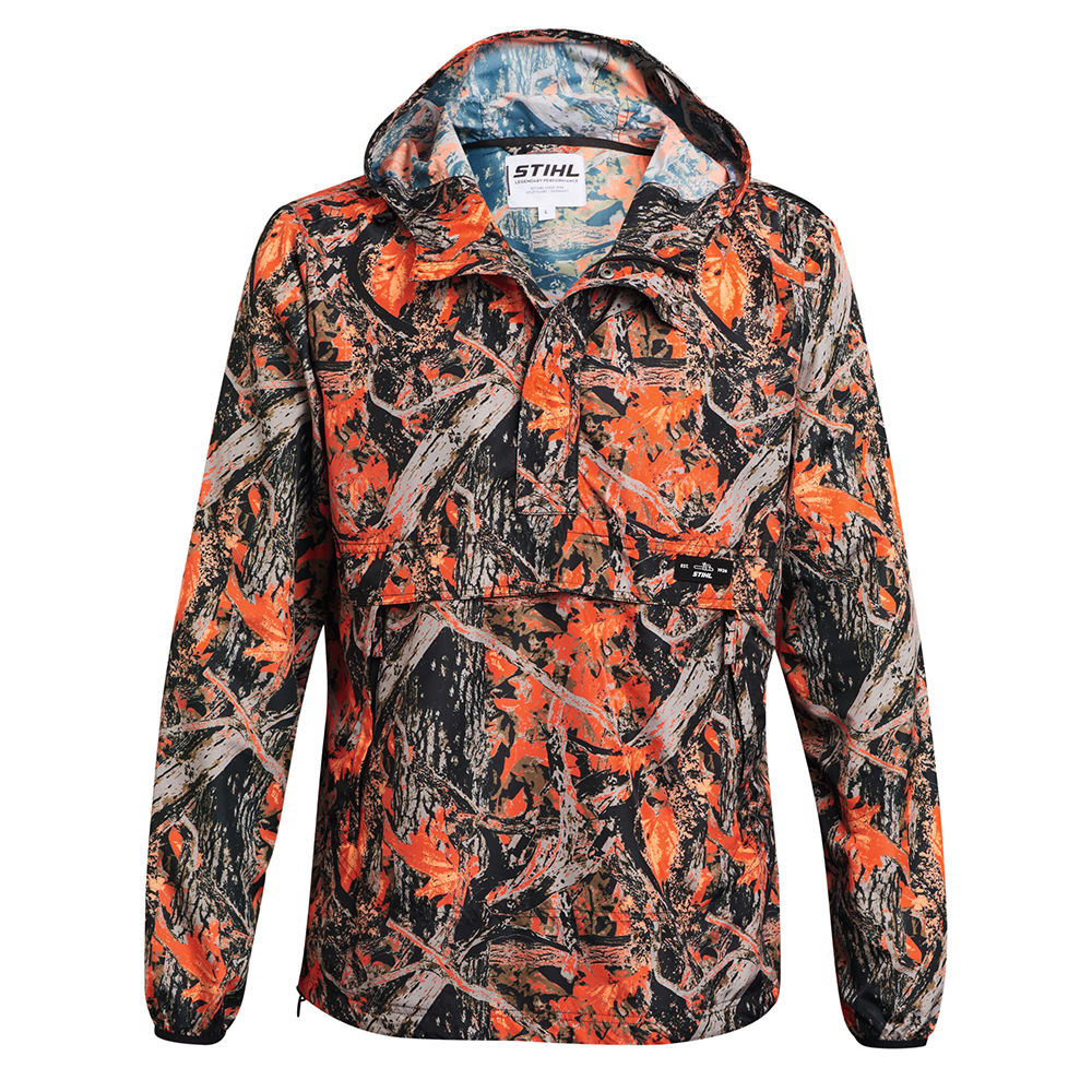 Pullover camo jacket discount