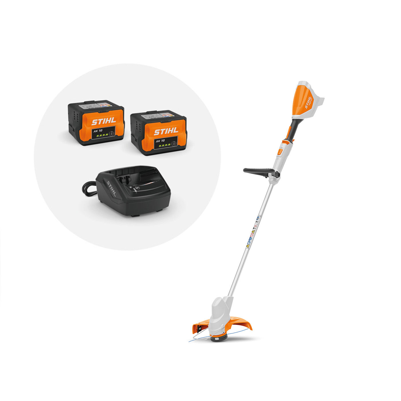 Stihl battery weed eater line replacement shop