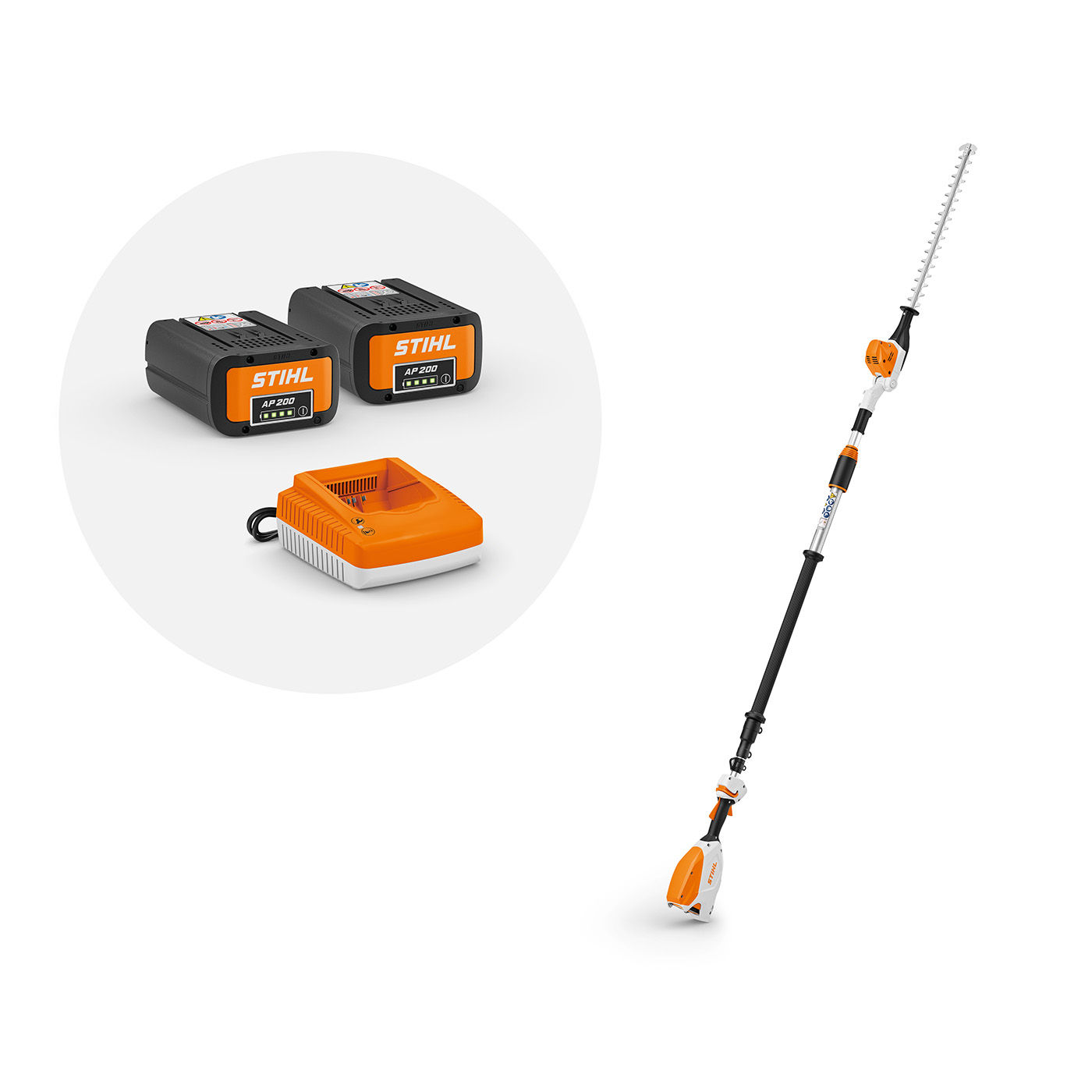 STIHL HLA 86 Battery Pole Hedge Trimmer Kit With Battery Charger STIHL SHOP