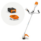 STIHL FSA 90 Battery Brush Cutter with a Bull Bar Handle + Battery and Charger