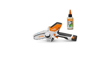 Stihl battery hotsell operated handheld chainsaw