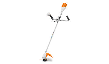 STIHL FSA 90 Battery Brush Cutter with a Bull Bar Handle