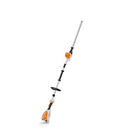 Long reach battery hedge clearance trimmer