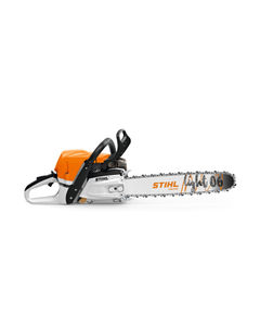STIHL Petrol Chainsaw MS 400 with lightweight bar for professional forestry
