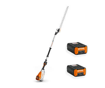 STIHL HLA 135 Battery Pole Hedge Trimmer Kit (with 2 batteries)