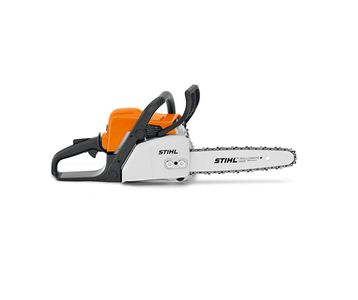 STIHL MS 180 Petrol Chainsaw on a white background