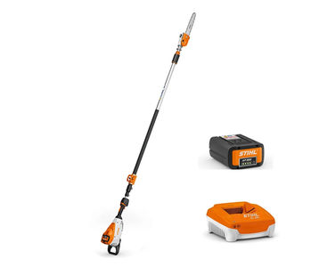 STIHL HTA 135 Long Reach Pole Pruner with Battery and Charger