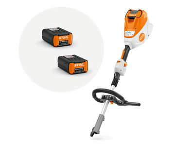 STIHL KMA 120 R Cordless Combi Engine Kit (With 2 Batteries)