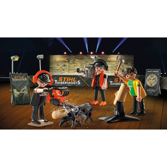 STIHL Playmobil Set Timbersports