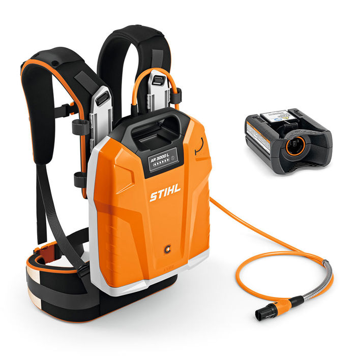 STIHL AR 3000 L Backpack Battery & Harness & Cable & Adapter