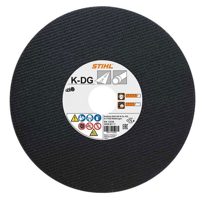 STIHL Composite Resin Abrasive Cutting Wheel Asphalt Ductile Cas