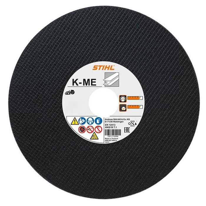 STIHL Composite Resin Abrasive Cutting Wheel - Structural Steel 