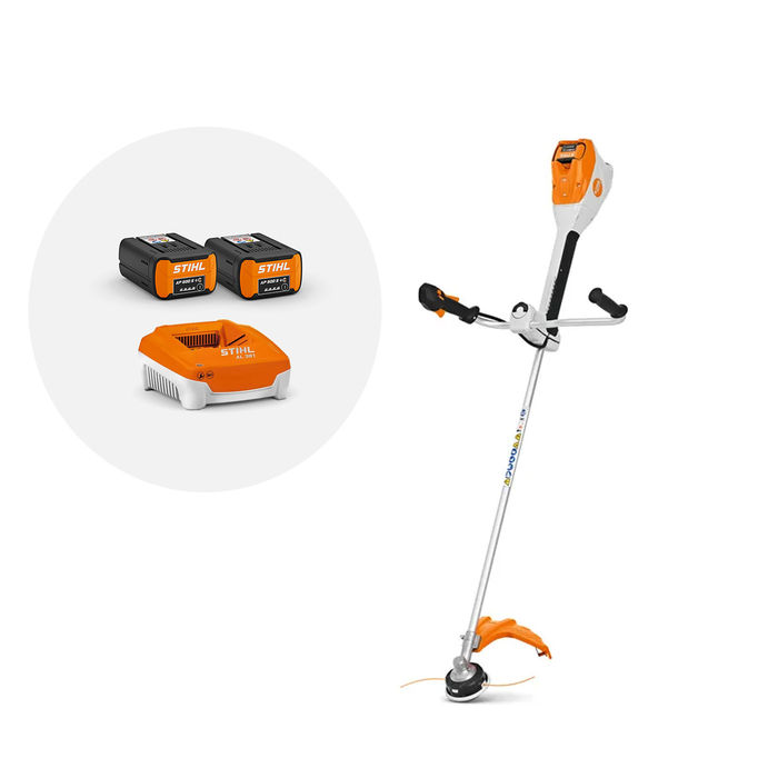 STIHL FSA 200 Battery Brushcutter Power Kit (With 2 Batteries & Charger)