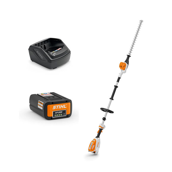 STIHL HLA 66 Battery Pole Hedge Trimmer with Battery Charger