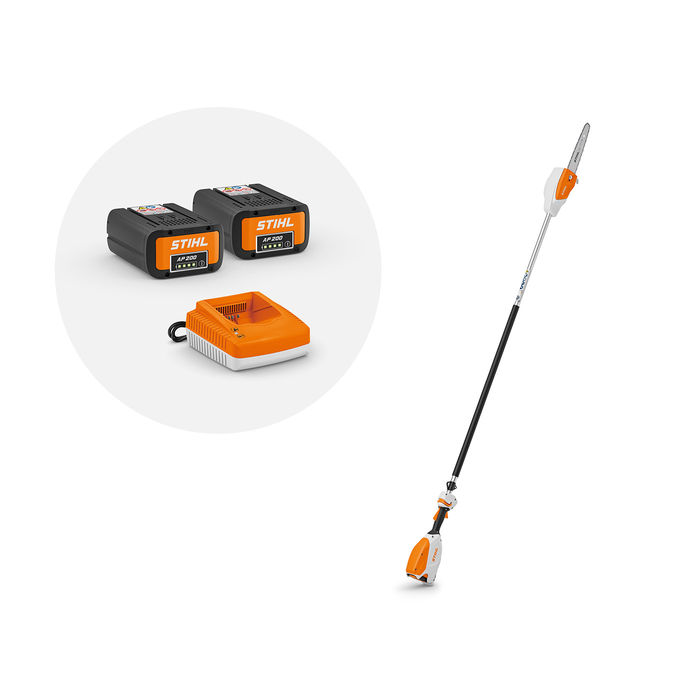 STIHL HTA 66 Battery Pole Chainsaw Kit With Free Battery