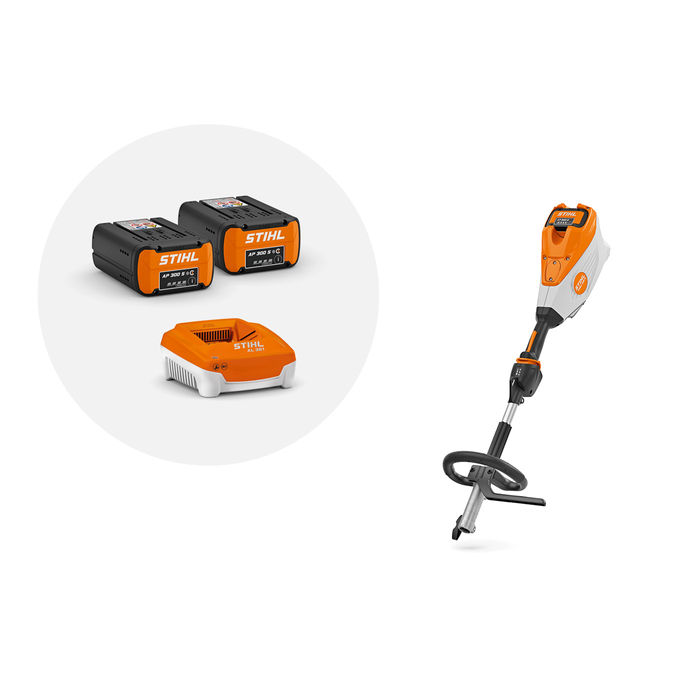 STIHL KMA 135 R AP Cordless Combi Engine Kit With Free Battery