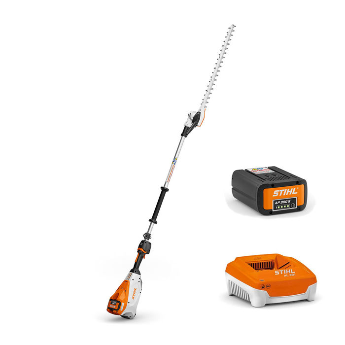 Stihl hla 85 cordless telescopic long reach hedge trimmer best sale