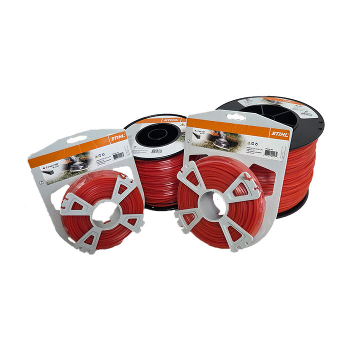 STIHL Square Red Nylon Line 2.7mm