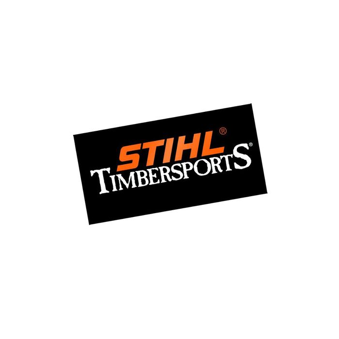 STIHL TIMBERSPORTS Square Sticker (20 x 9 cm)