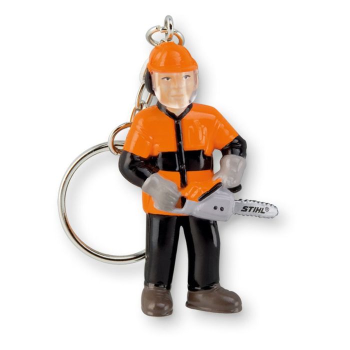 STIHL Keychain Man with Chainsaw