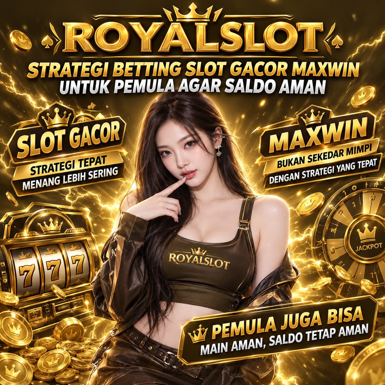 ROYALSLOT - Strategi Betting Slot Gacor Maxwin untuk Pemula Agar Saldo Aman