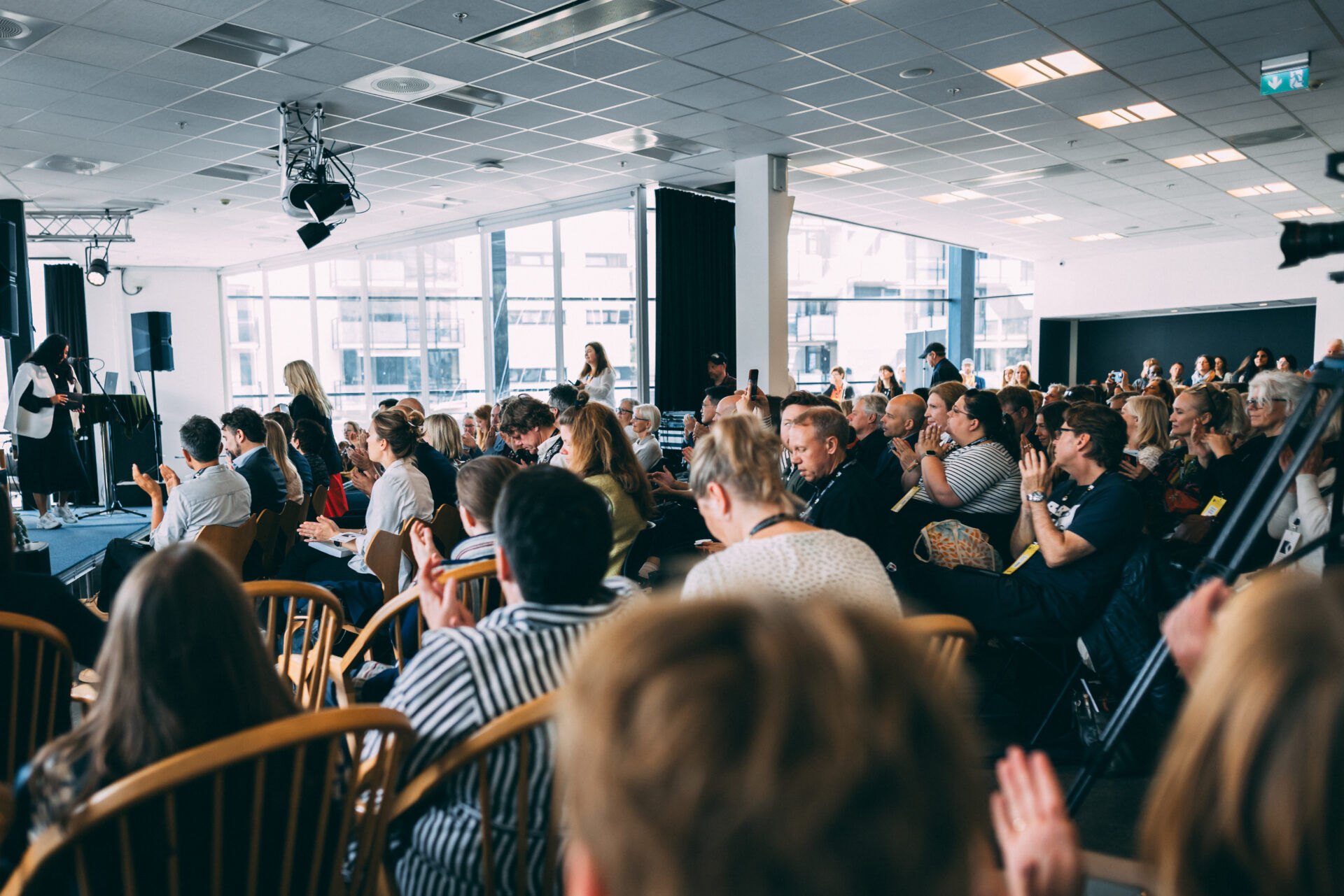 Kulturytring samler kulturaktører fra hele landet til samtaler, debatt, formidling og kunstneriske opplevelser. Foto: Nikolai Grasaasen.