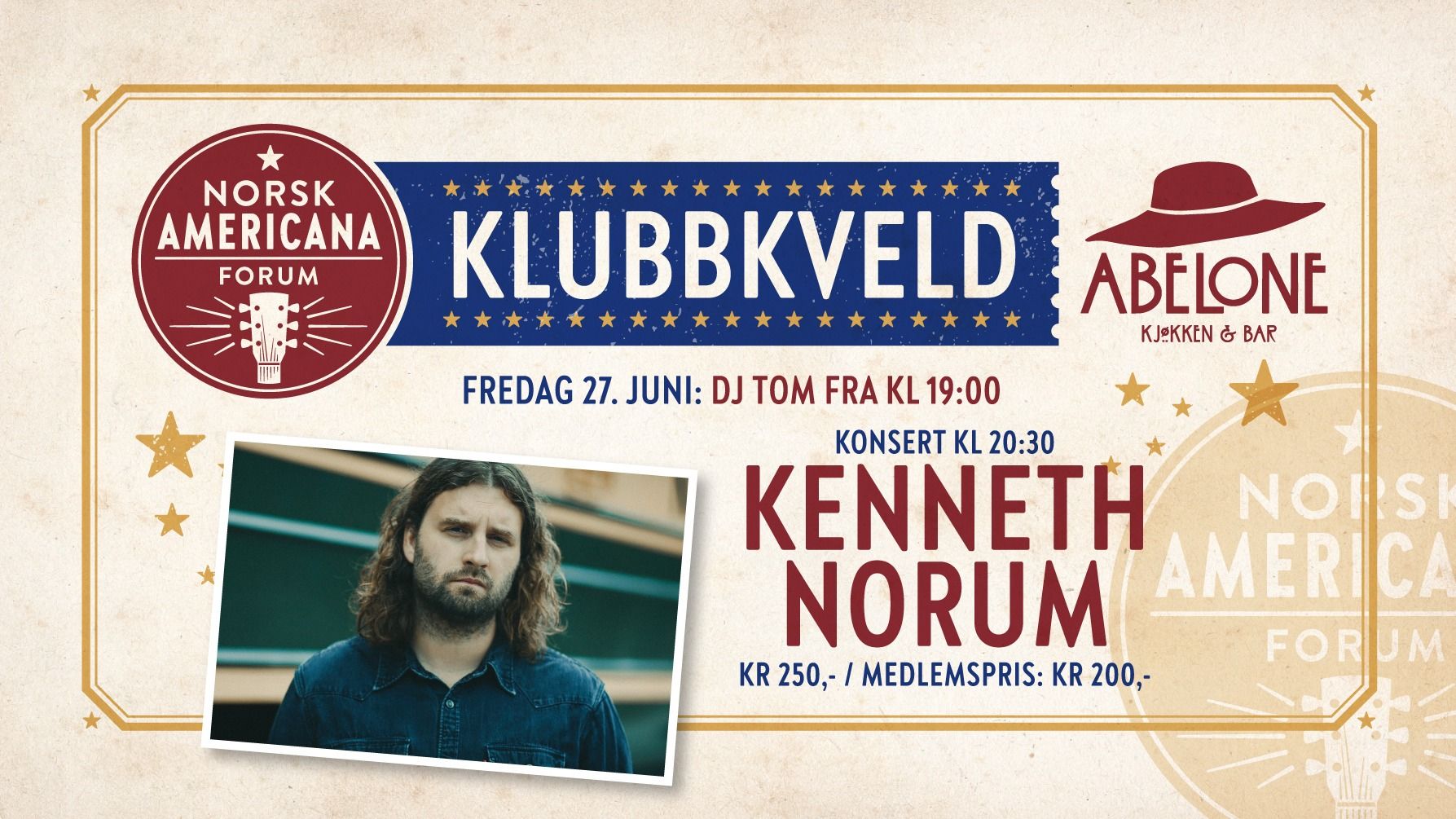 Klubbkveld med Fjordingpris nominerte Kenneth Norum