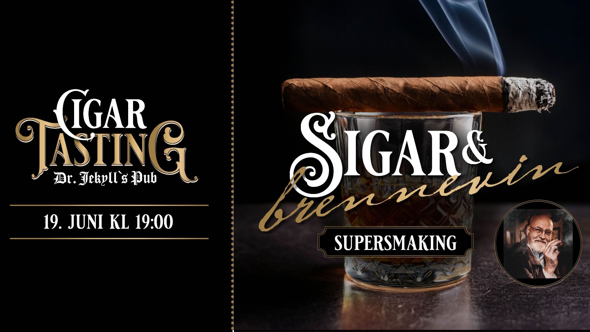 Supersmaking Sigar & Brennevin