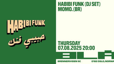 Bilde for arrangement Habibi Funk (DJ Set) & MOMO. (BR)