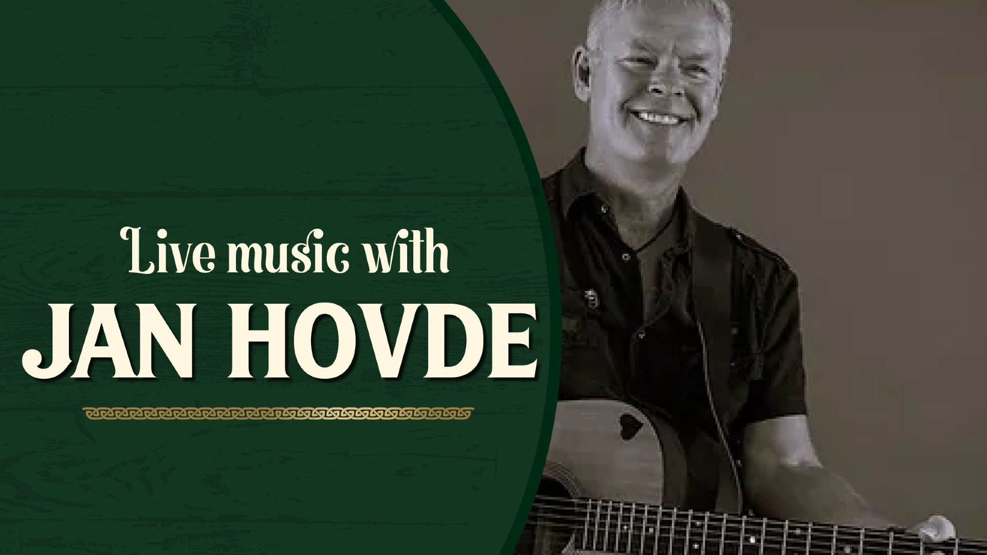 Livemusikk med Jan Hovde // O’Connor’s