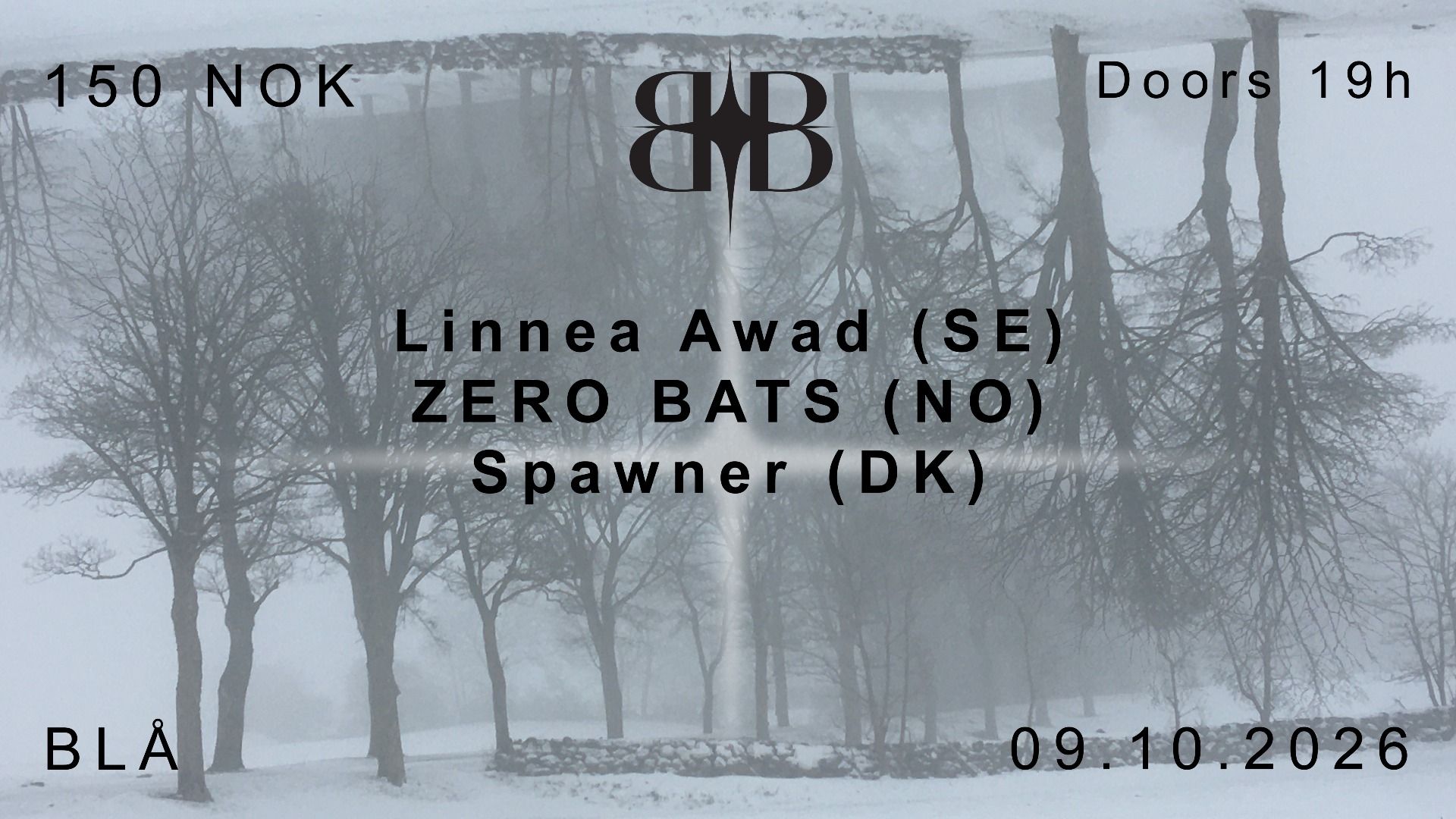 Zero Bats + Linnea Awad + Spawner