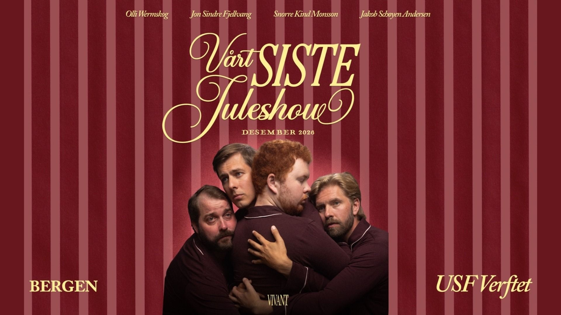 Vårt siste juleshow med Snorre, Olli, Jon Sindre og Jakob