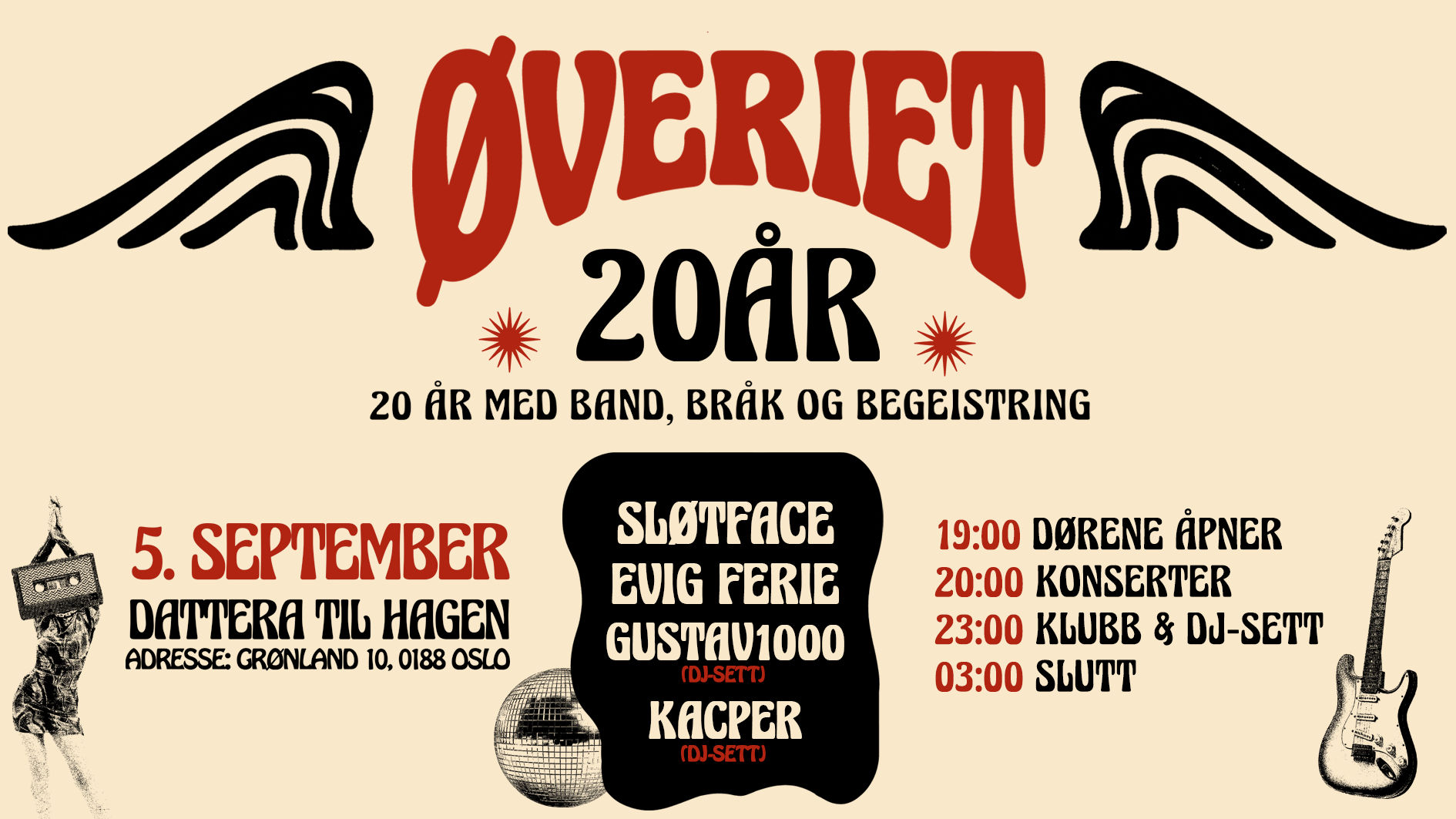 Øveriet fyller 20 år!
