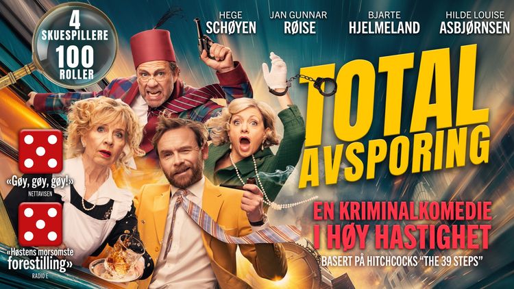 TOTAL AVSPORING - En kriminalkomedie i høy hastighet