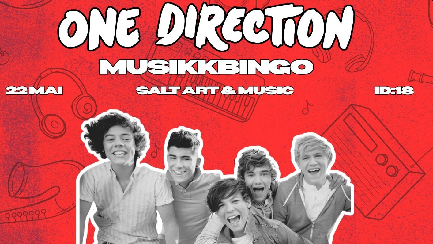 One Direction Musikkbingo