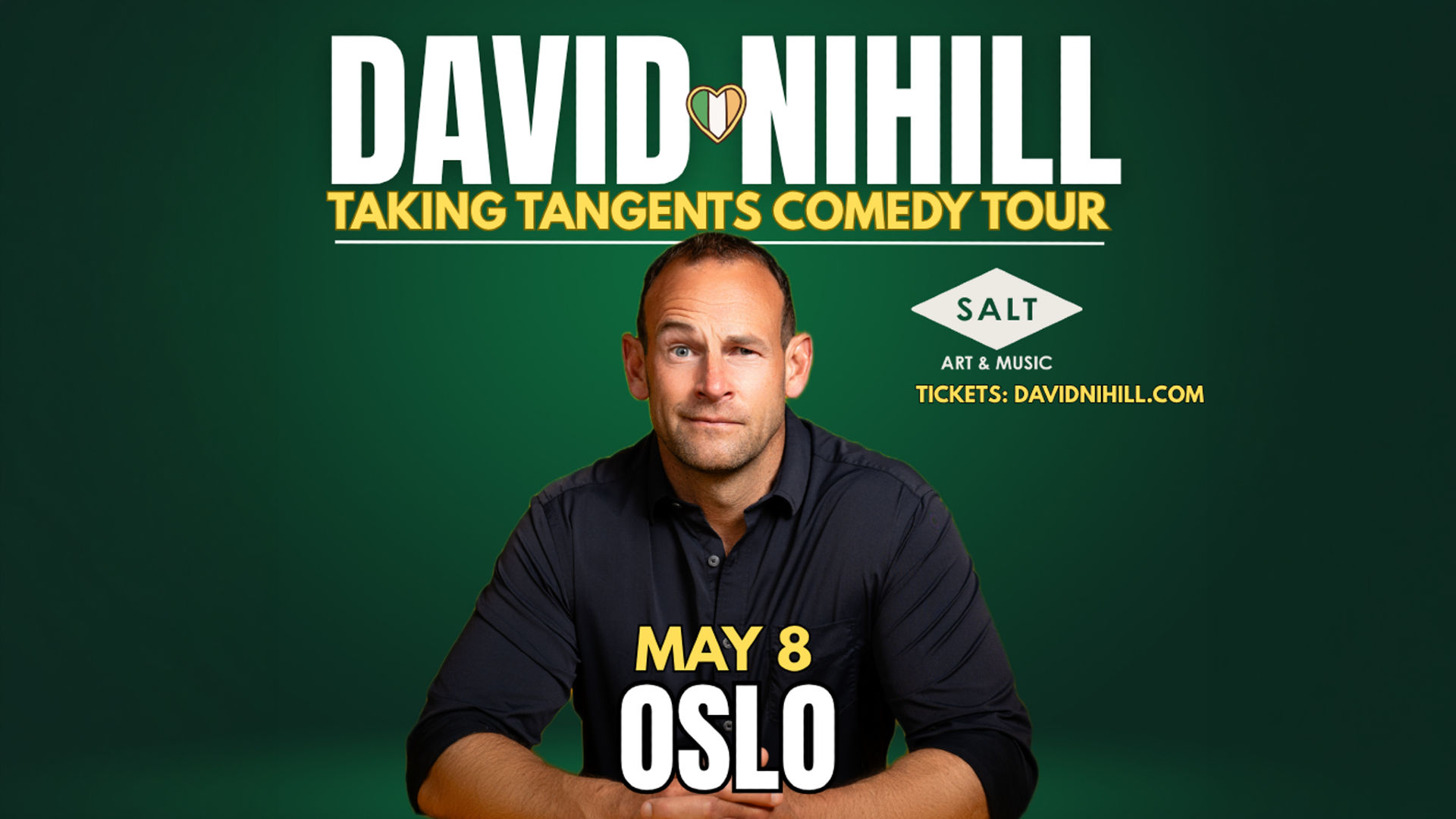 David Nihill | Talking tangents comedy tour