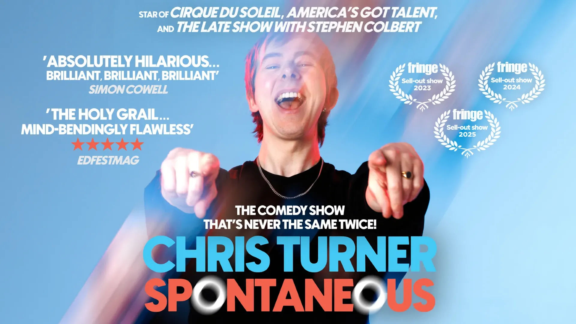 Chris Turner: Spontaneous // English Comedy in Oslo