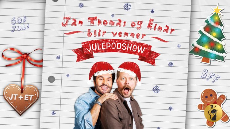 Jan Thomas og Einar blir venner - Julepodshow