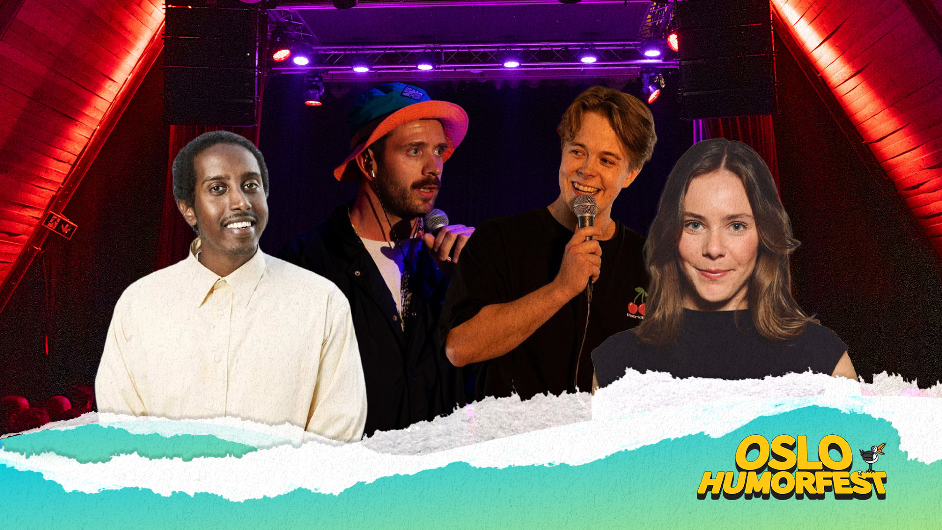 Klubbkveld på SALT | Oslo Humorfest | Flyttet til Carls!