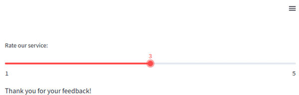 Streamlit Widgets: Build your apps using common UI components