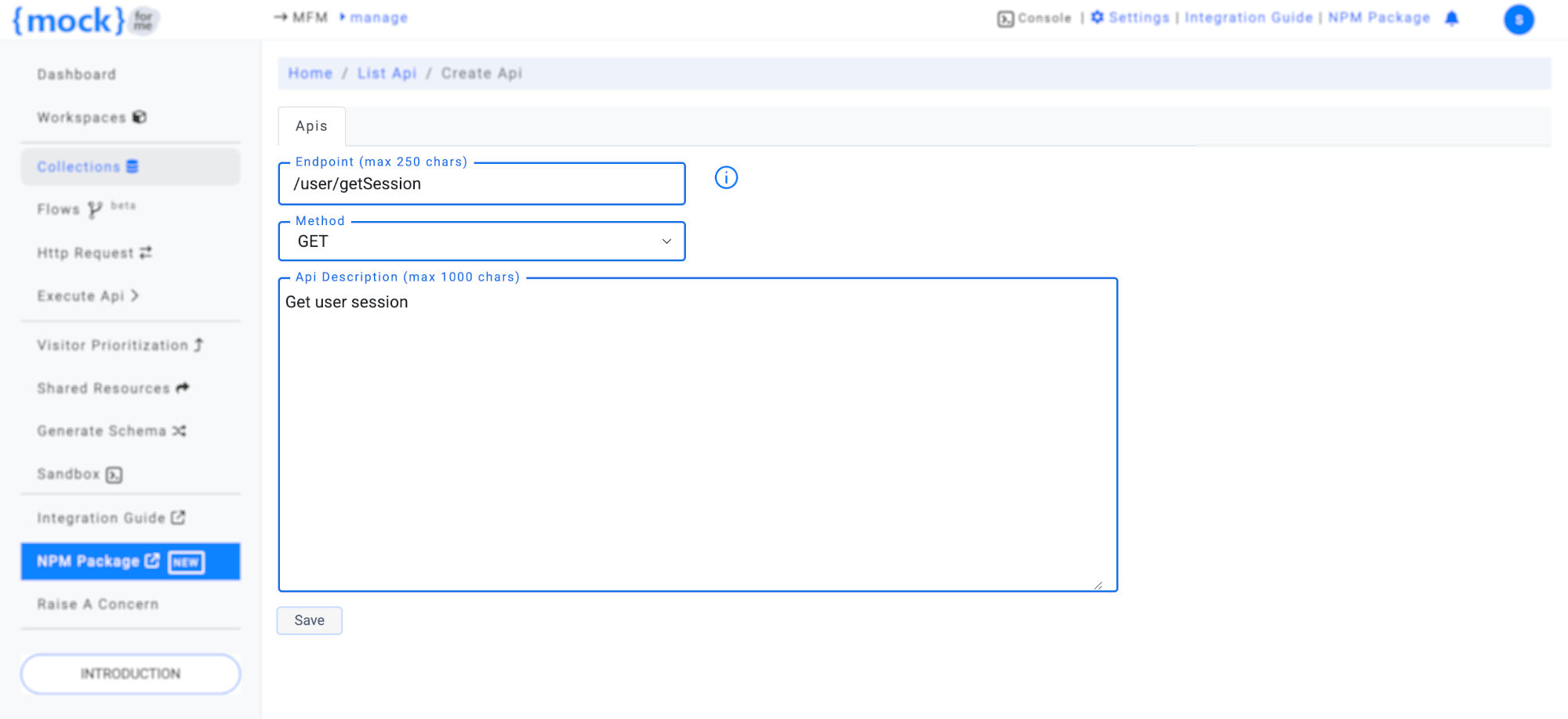 Create simple mock API endpoint – simulate GET request