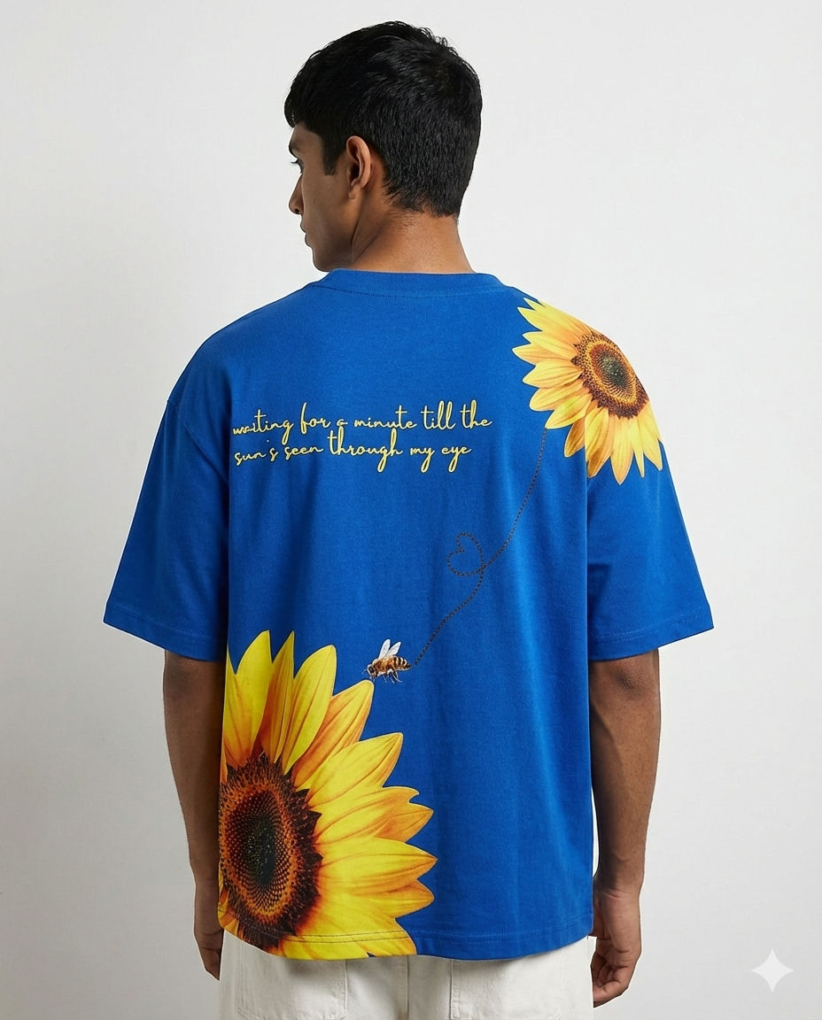 Midnight Sunflower Bloom T-shirt