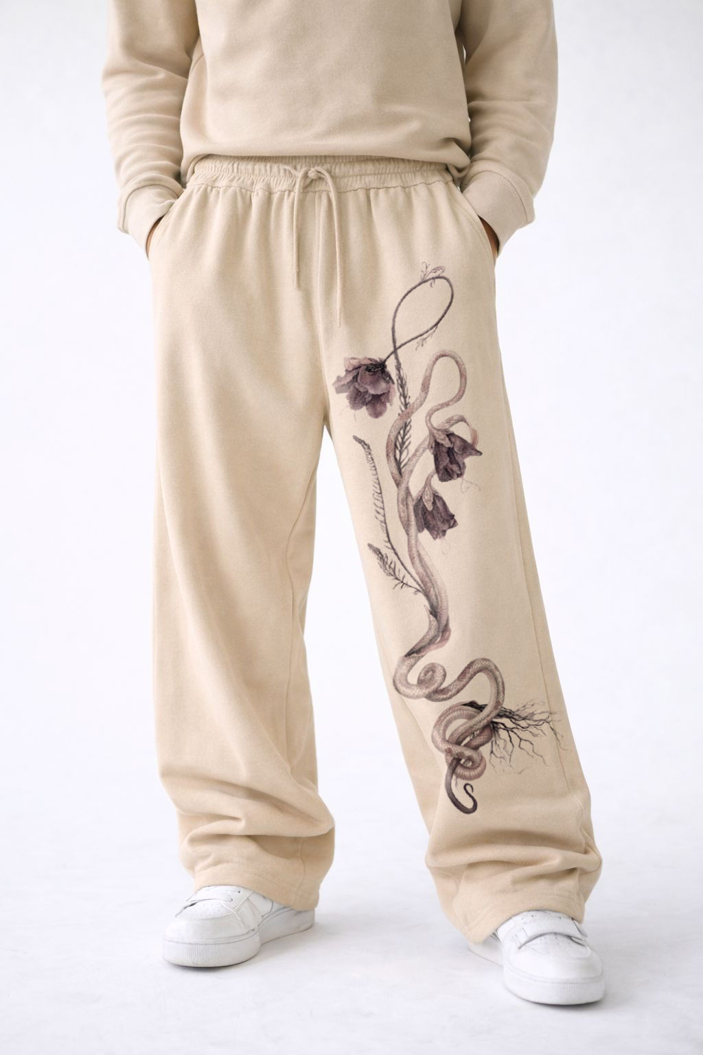 Snake Bloom Trouser