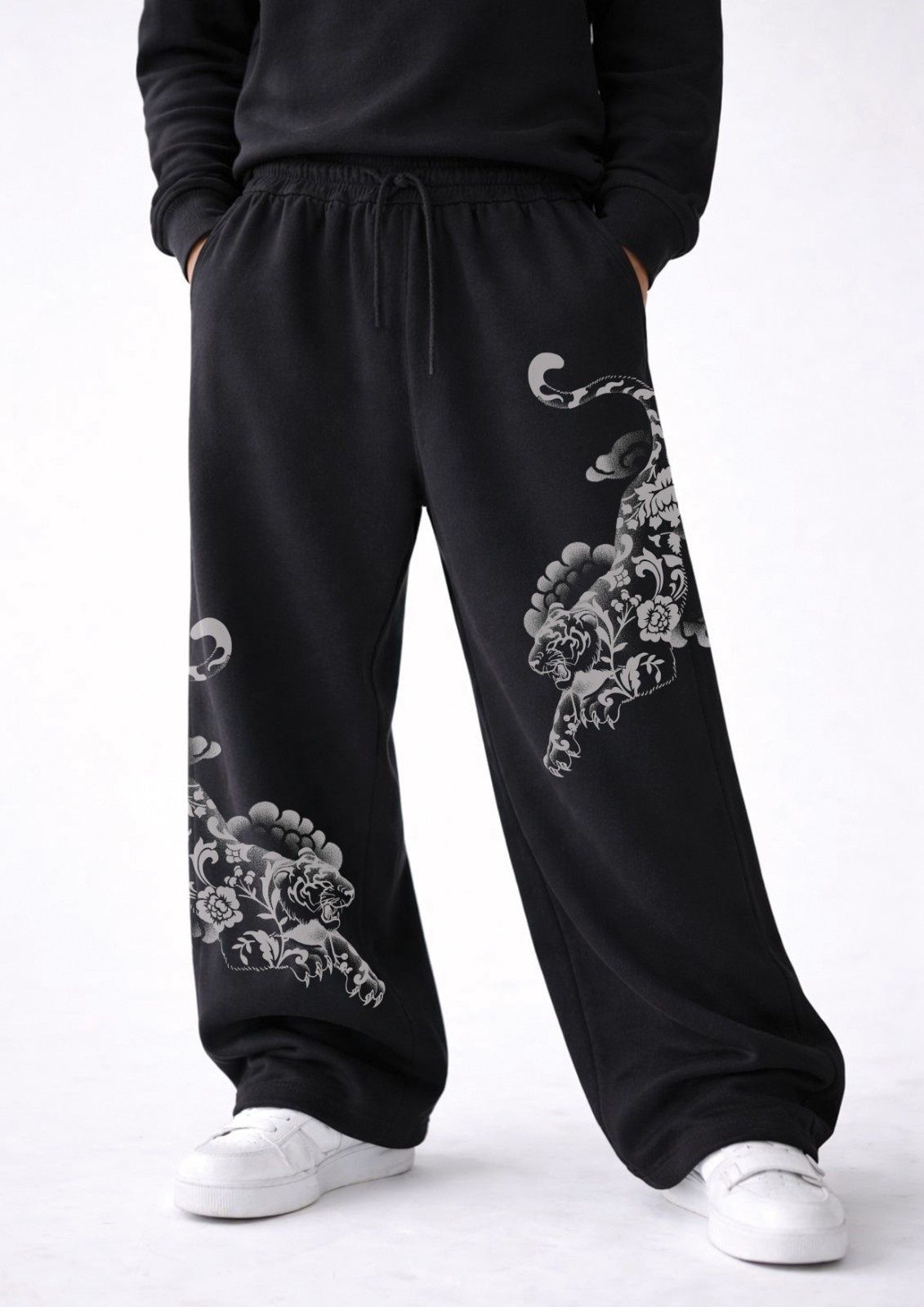 Gothic Manuscript Oversized Joggers