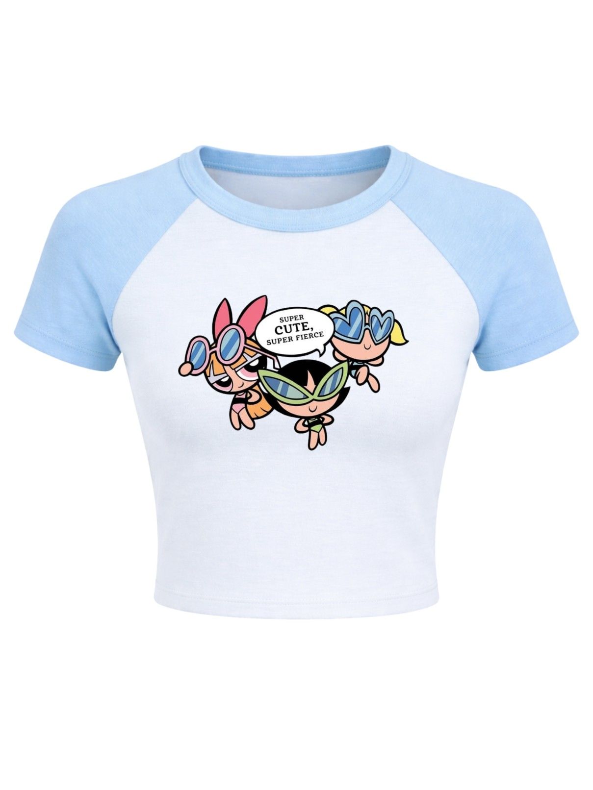 Powerpuff Girls Graphic Raglan Baby Tee