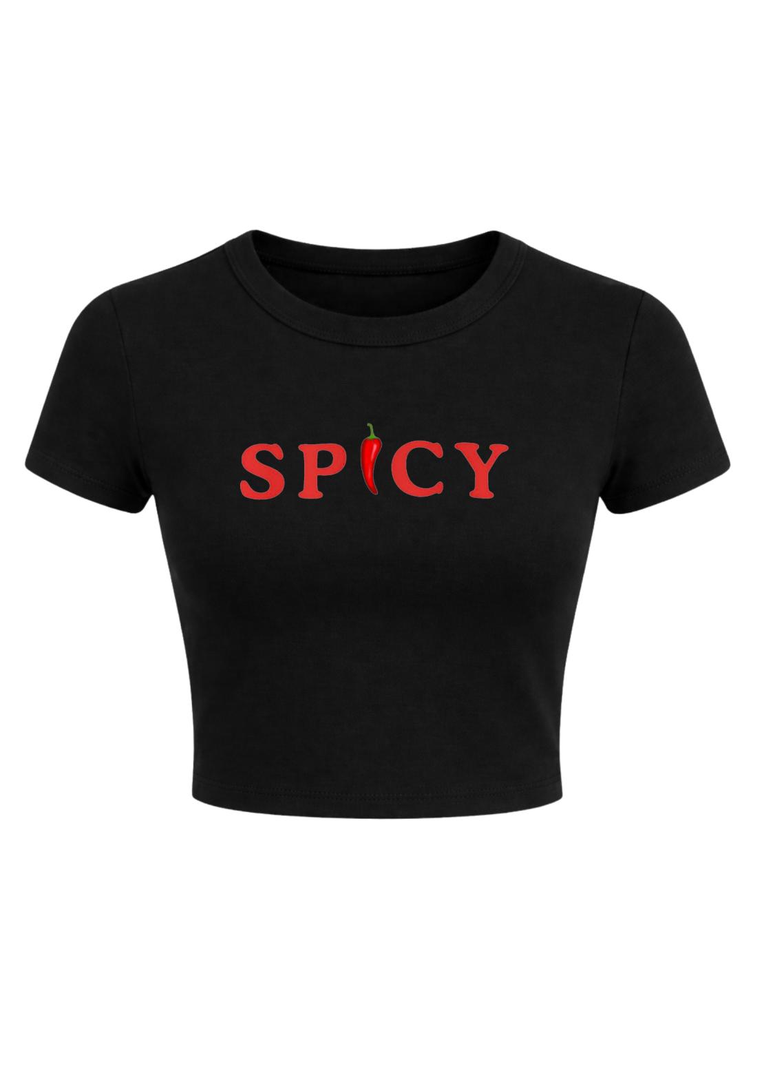 Spicy Graphic Baby Tee